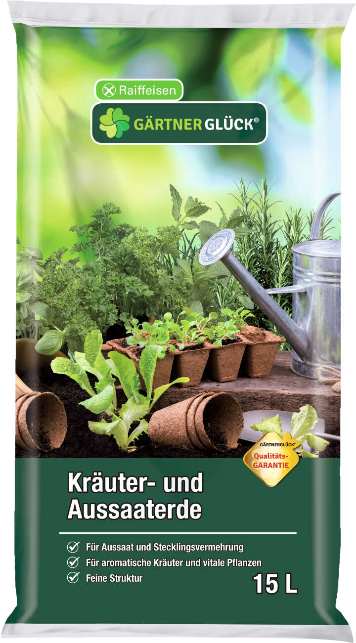 GÄRTNERGLÜCK Kräuter- und Aussaaterde